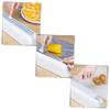 Versatile Plastic Food Wrap Dispenser Keeps Food Fresh Everyday