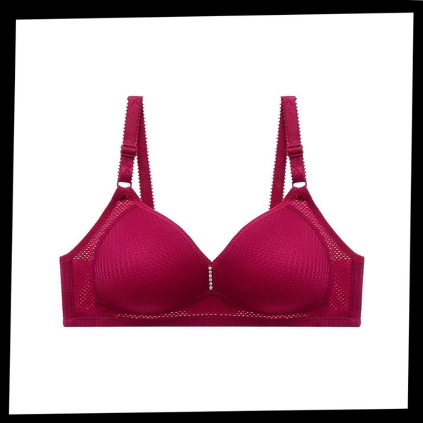 Comfortable Wire Free Bra With Adjustable Support For All Day Comfort