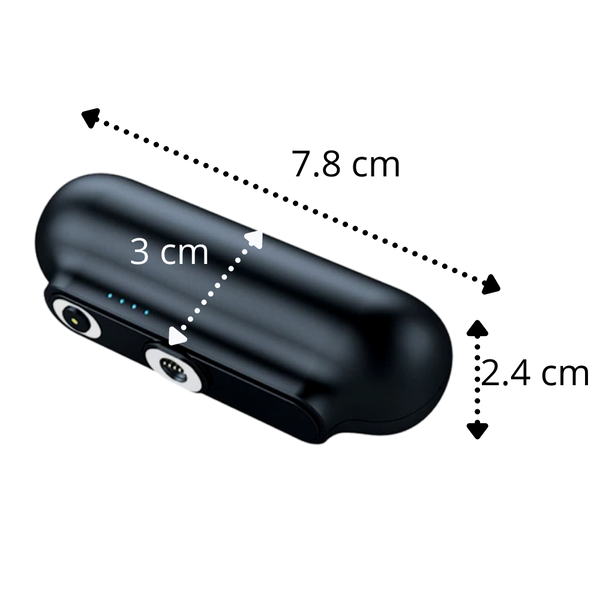 Portable Wireless Charger 2600mAh With 3 Adapters and LED Indicator