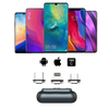 Portable Wireless Charger 2600mAh With 3 Adapters and LED Indicator