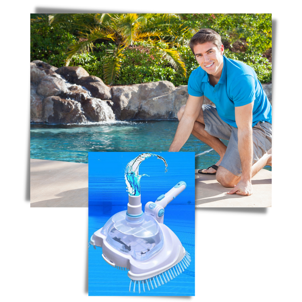 Pool Suction Cleaner Brush for Deep Floor and Wall Cleaning