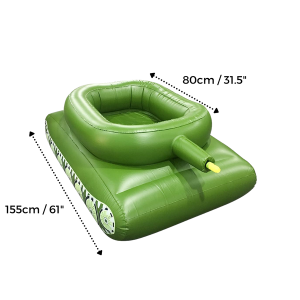 Premium Tank Style Pool Float For Fun And Safe Lounging