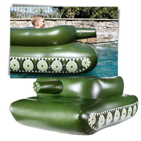 Premium Tank Style Pool Float For Fun And Safe Lounging