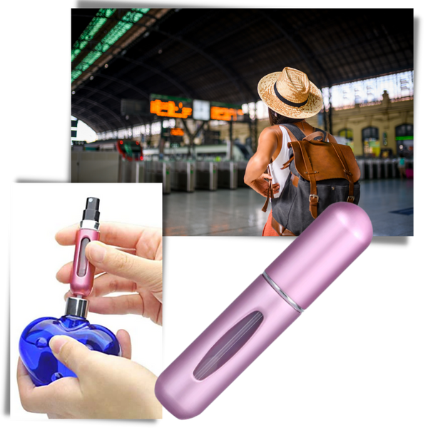 Mini Refillable Perfume Bottles Set For Travel Convenience