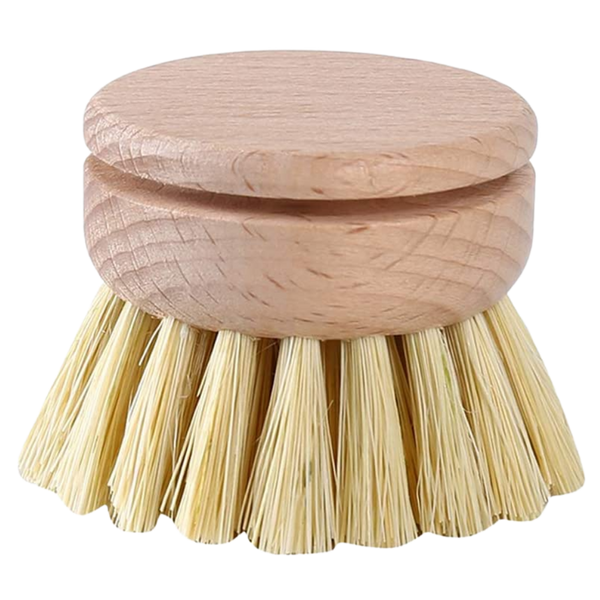 Eco Friendly Wooden Scrubbing Brush With Ergonomic Handle For Deep Cleaning