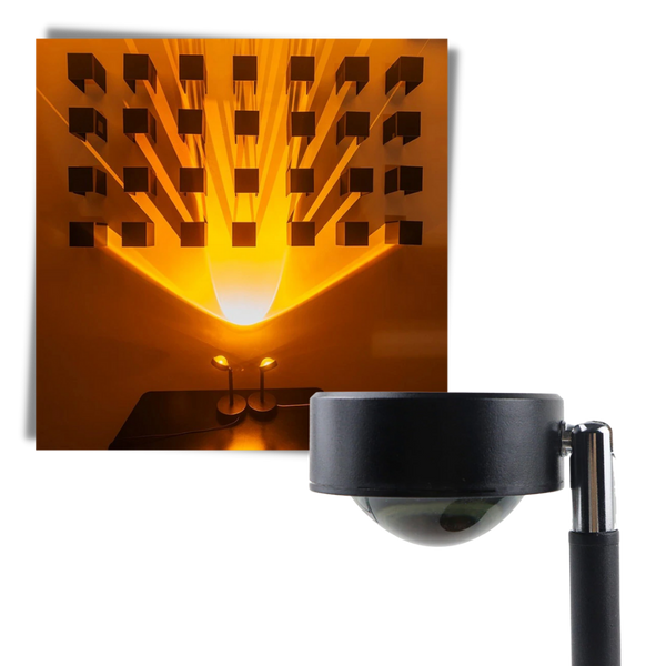 Colorful Projection LED Desk Lamp With Ambient Mood Lighting