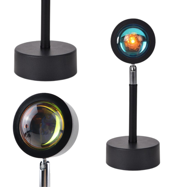 Colorful Projection LED Desk Lamp With Ambient Mood Lighting