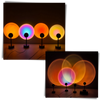 Colorful Projection LED Desk Lamp With Ambient Mood Lighting