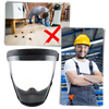 Clear Full Face Shield for Optimal Eye and Face Protection