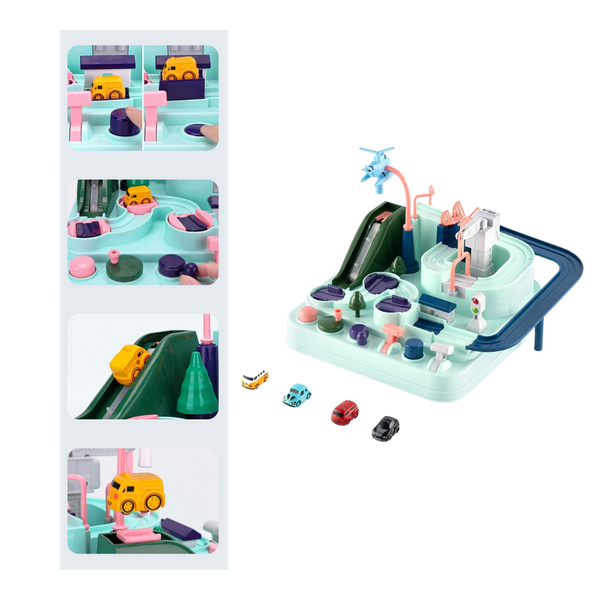 Educational Mechanical Car Toy for Kids Durable Easy to Use