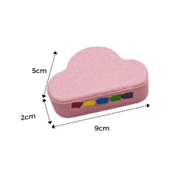 Vibrant Mineral Bath Bomb for Softer Hydrated Skin