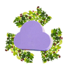 Vibrant Mineral Bath Bomb for Softer Hydrated Skin
