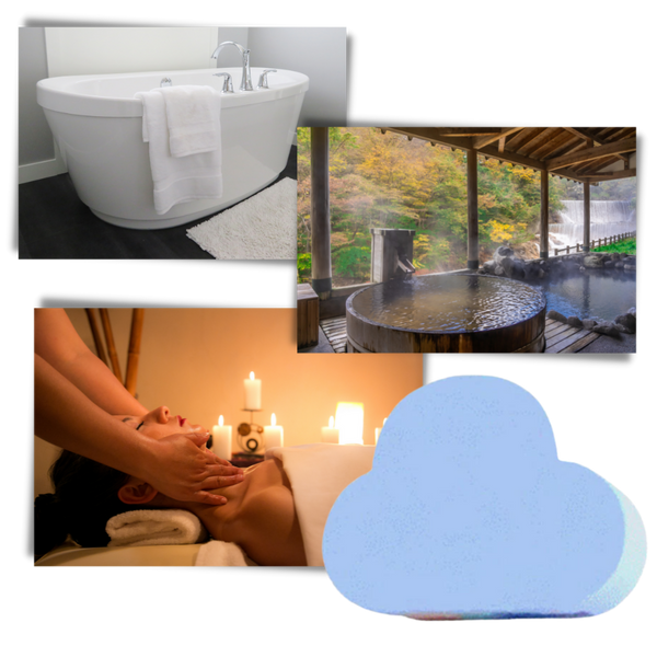 Vibrant Mineral Bath Bomb for Softer Hydrated Skin