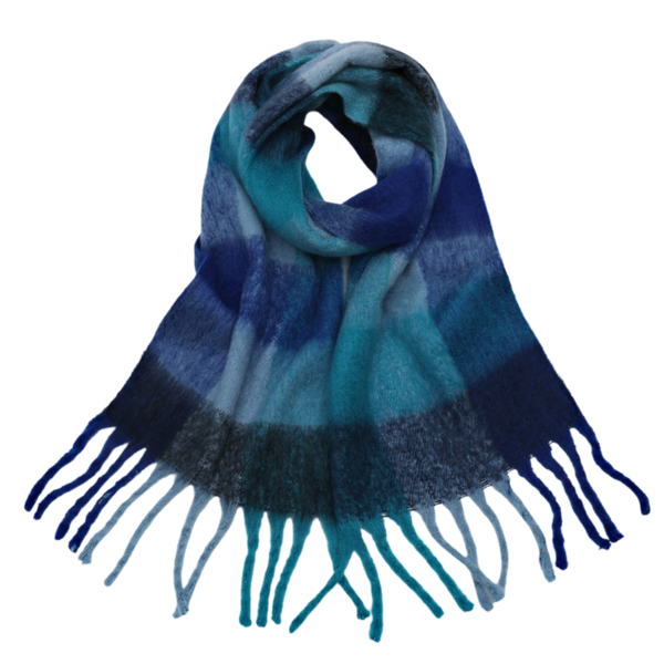 Plaid Winter Scarf for Women Delivers Warmth and Soft Comfort