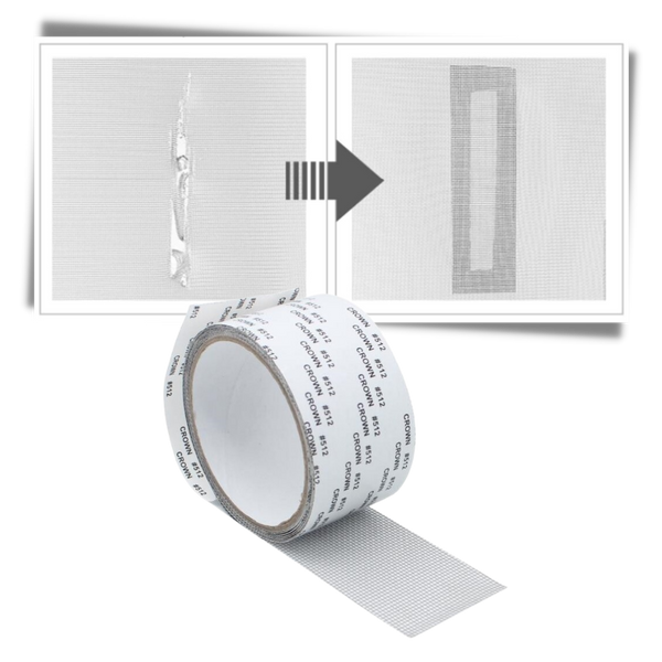 Durable Mesh Repair Tape for Screens and Doors With Strong Adhesion