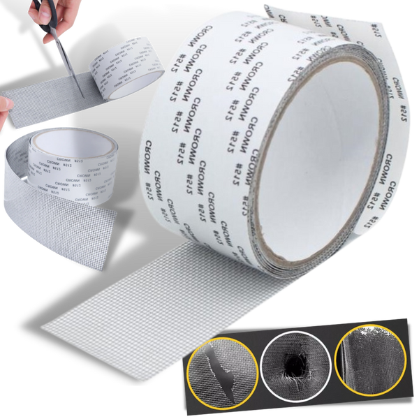Durable Mesh Repair Tape for Screens and Doors With Strong Adhesion