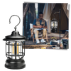 Retro LED Lantern For Camping Weatherproof Brightness Portable Design