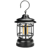 Retro LED Lantern For Camping Weatherproof Brightness Portable Design