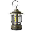 Retro LED Lantern For Camping Weatherproof Brightness Portable Design