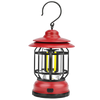 Retro LED Lantern For Camping Weatherproof Brightness Portable Design