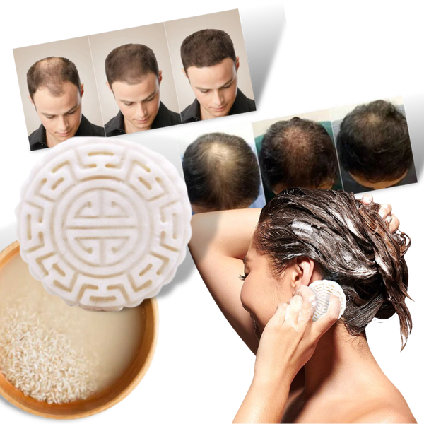 Rice Water Shampoo And Conditioner Bar For Hair Loss And Scalp Health