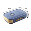 Egg Storage Box Drawer Style With Auto Roll Design And Large Capacity