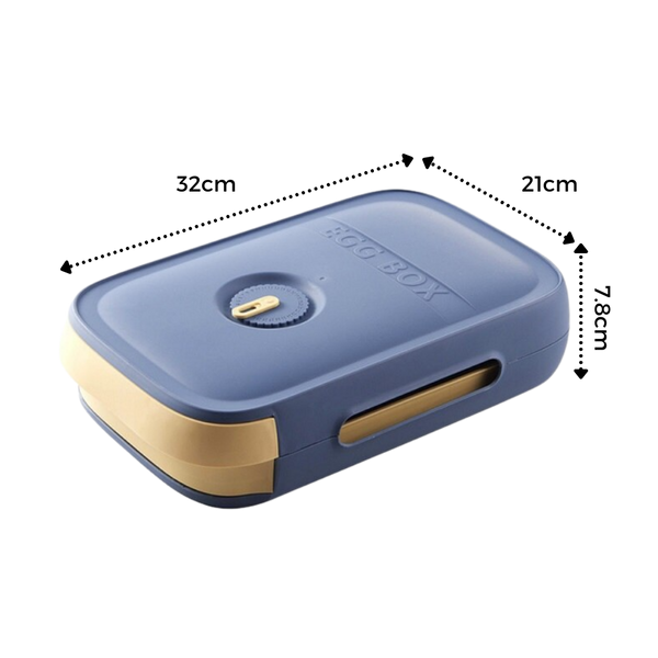 Egg Storage Box Drawer Style With Auto Roll Design And Large Capacity