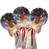 Rose LED Balloon for Romantic Ambiance and Lasting Decor Flair