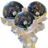 Rose LED Balloon for Romantic Ambiance and Lasting Decor Flair