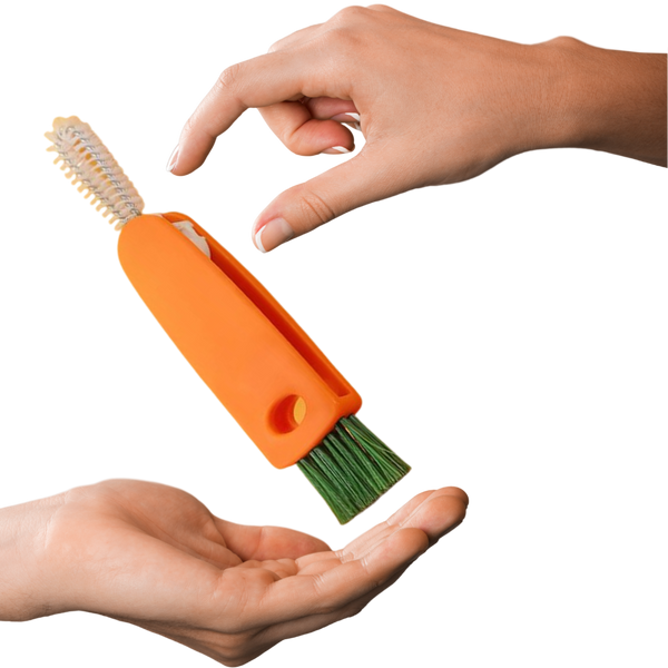 Multifunction Bottle Cleaning Brush For Thorough Crevice Cleaning