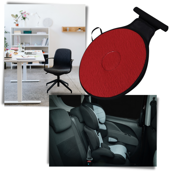 Swivel Memory Foam Car Seat for Easy Access and Enhanced Comfort