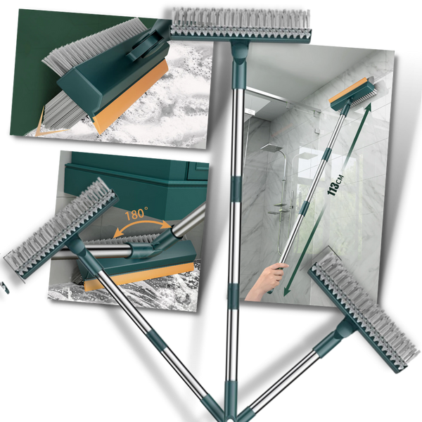 Rotating Floor Scrub Brush for Deep, Effortless Cleaning