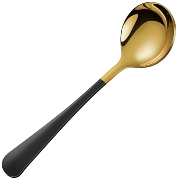 Two Pack Durable Stainless Steel Spoons For Everyday Dining And Coffee
