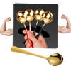Two Pack Durable Stainless Steel Spoons For Everyday Dining And Coffee