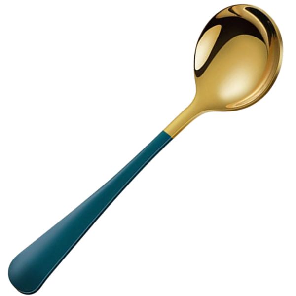 Two Pack Durable Stainless Steel Spoons For Everyday Dining And Coffee