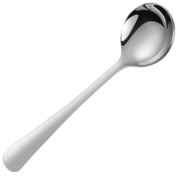 Two Pack Durable Stainless Steel Spoons For Everyday Dining And Coffee