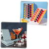Premium Round Ice Cube Tray Set For Uniform And Easy Ice Cubes