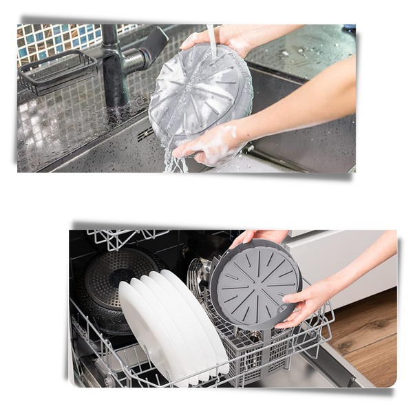 Reusable Air Fryer Silicone Pan for Even Cooking and Easy Cleanup