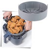 Reusable Air Fryer Silicone Pan for Even Cooking and Easy Cleanup