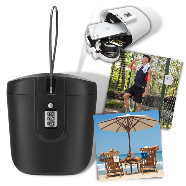 Outdoor Portable Safe Box With Handle For Secure Valuables On The Go