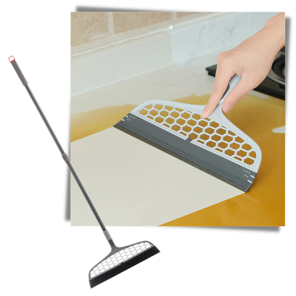 Multi Surface Silicone Squeegee Wiper For Streak Free Cleaning