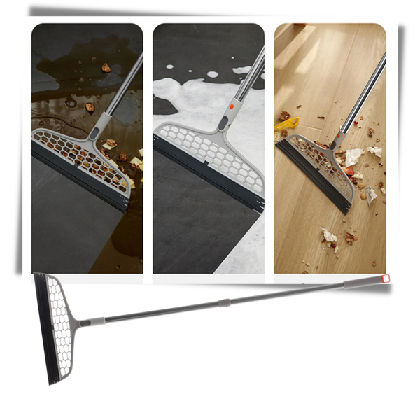Multi Surface Silicone Squeegee Wiper For Streak Free Cleaning