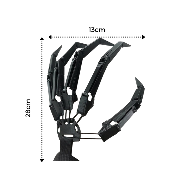 Spooky Skeleton Glove Accessory For Halloween Costumes Enhancing Your Look