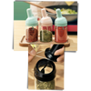 Moisture Proof Seasoning Jar With Retractable Spoon For Precise Dispensing