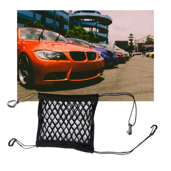 Car Elastic Storage Net Improves Interior Organization And Safer Driving