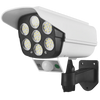 Solar Powered Motion Activated LED Lamp For Enhanced Outdoor Security