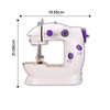 Premium Portable Sewing Machine For On The Go Crafting Projects