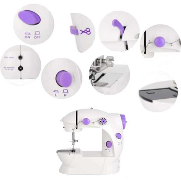Premium Portable Sewing Machine For On The Go Crafting Projects