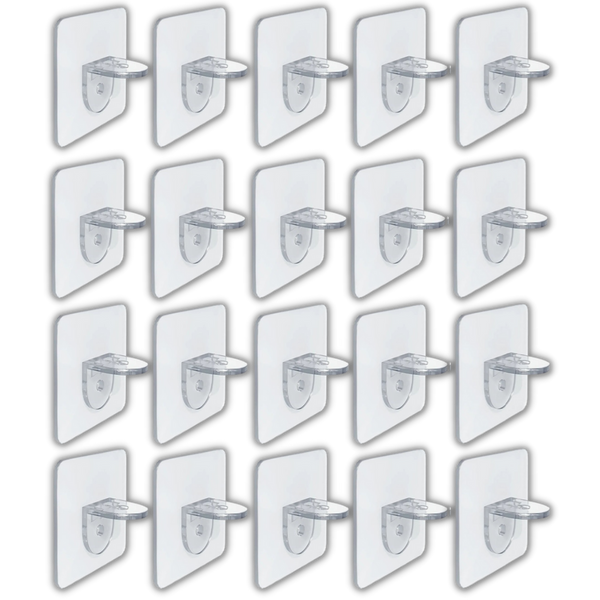 Heavy Duty Adhesive Shelf Brackets For Stable High Load Capacity Shelving