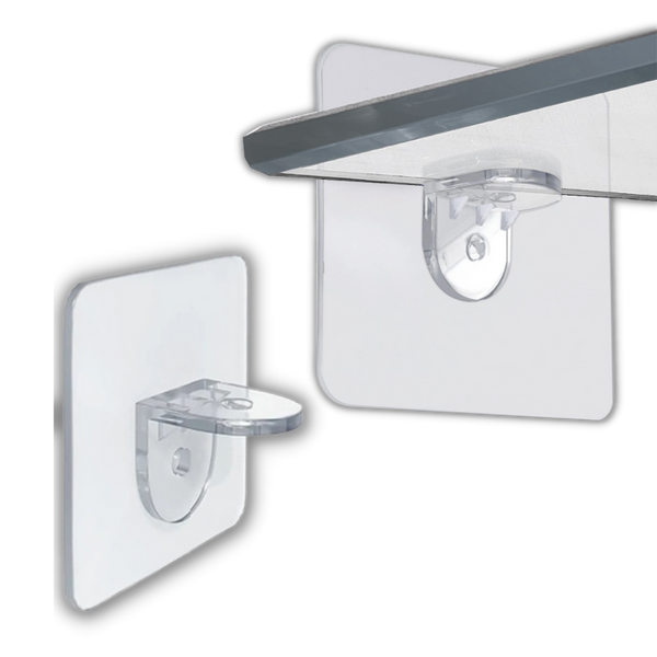 Heavy Duty Adhesive Shelf Brackets For Stable High Load Capacity Shelving